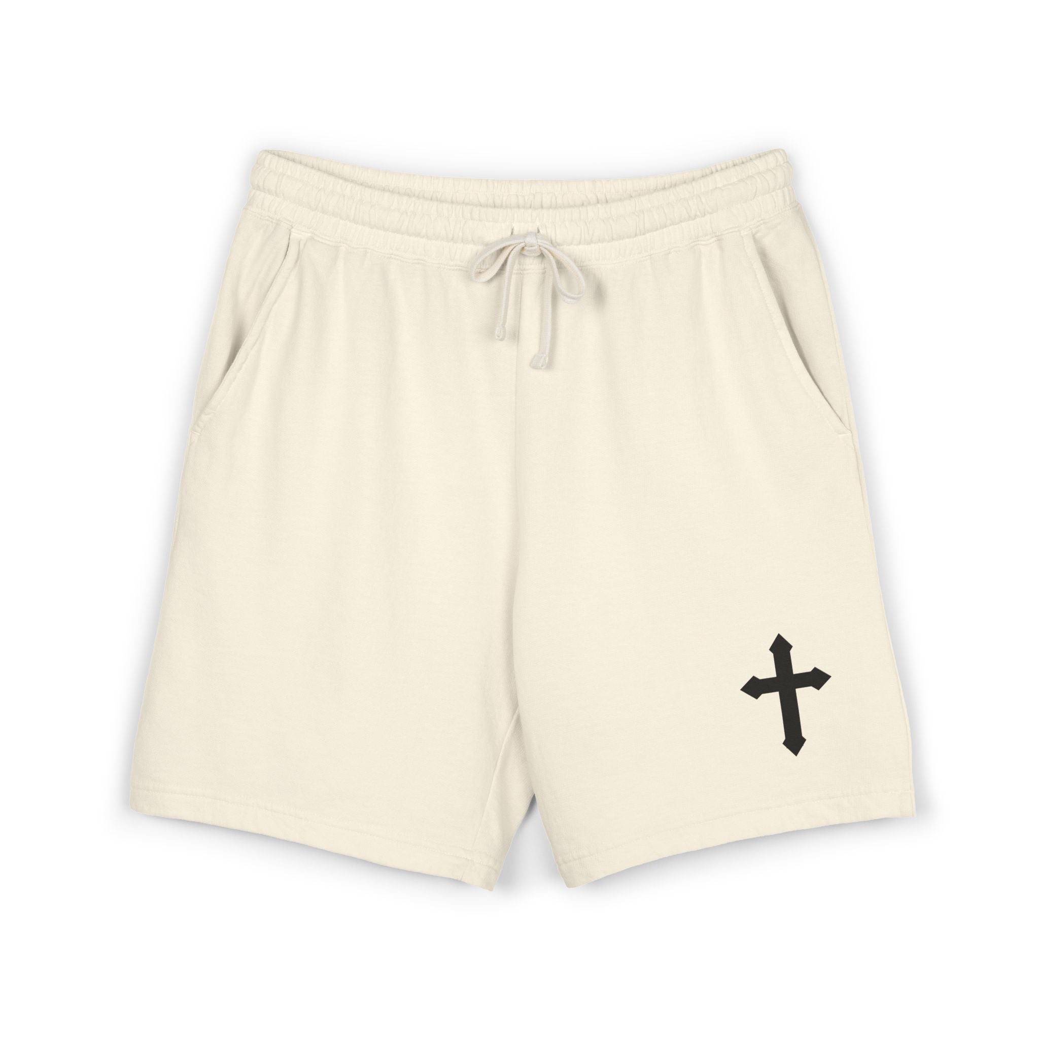 HAVOC, Lightweight Garment-Dyed Fleece Sweat Shorts — Casual Everyday Lounge Shorts