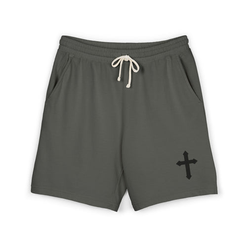 HAVOC, Lightweight Garment-Dyed Fleece Sweat Shorts — Casual Everyday Lounge Shorts