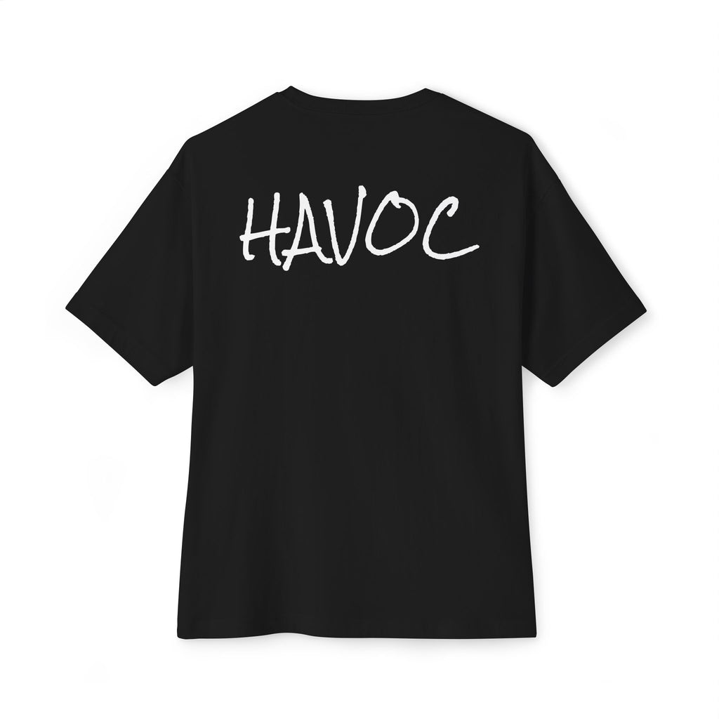 Havoc Graphic Tee — Oversized Boxy Black T-Shirt