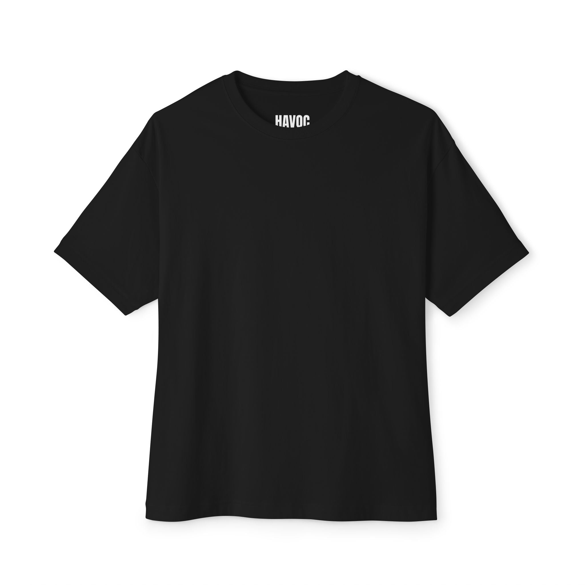 Havoc Graphic Tee — Oversized Boxy Black T-Shirt